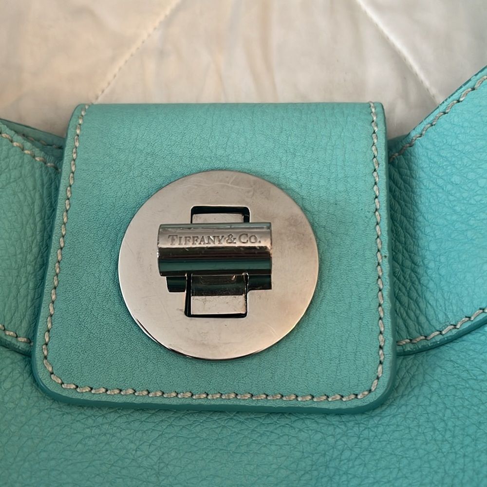 Tiffany & Co Ellis Blue Hobo Bag - Picture 14 of 14